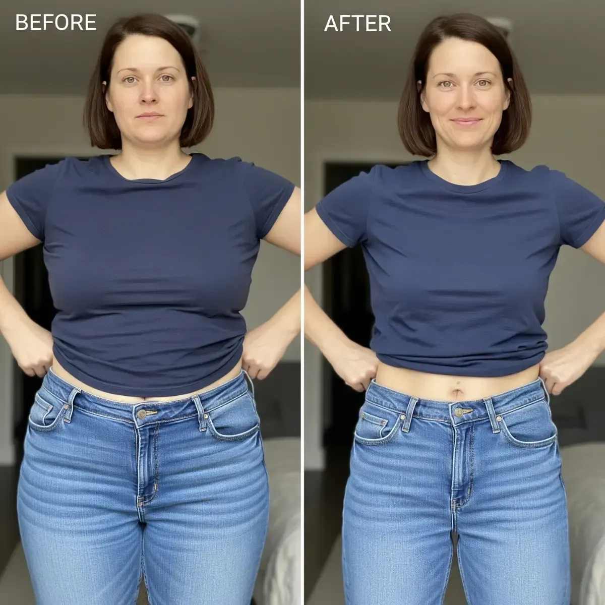 Week-by-week results timeline